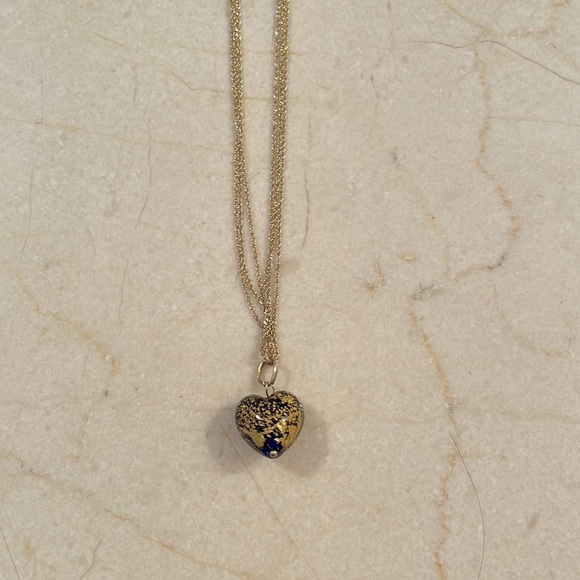 Venetian Glass 14k Gold Necklace - Picture 4 of 5